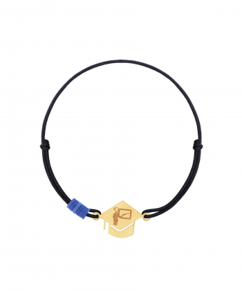 دستبند طلا بافت معلم پرسته Parasteh کد WBB486