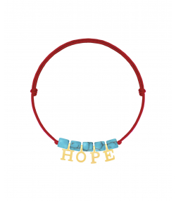 دستبند طلا بچگانه بافت HOPE پرسته Parasteh کد KGB02
