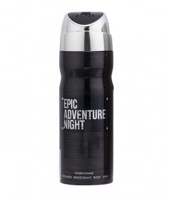 اسپری دئودورانت مردانه امپر Emper مدل Epic Adventure Night حجم 200 میلی لیتر