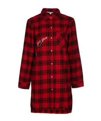 مانتو زنانه چهارخانه جین وست Jeanswest