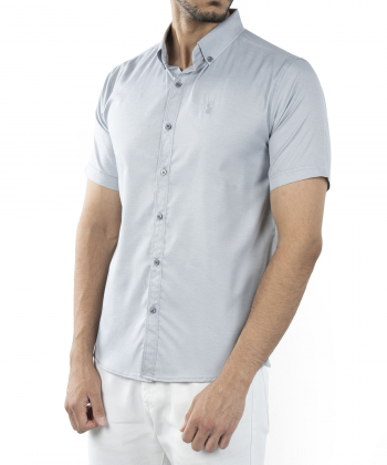 پیراهن آستین کوتاه مردانه برند پی لس مدل 20012