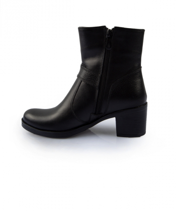 نیم بوت زنانه چرم مشهد Mashad leather مدل J2320-001