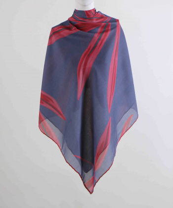 روسری نخی زنانه نوولاشال Novella Shawl کد 22074