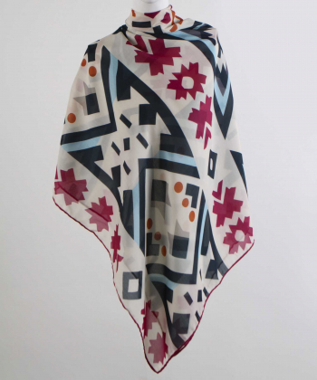 روسری نخی زنانه نوولاشال Novella Shawl کد 22085