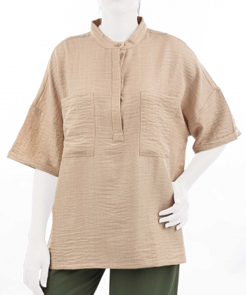 بلوز آستین کوتاه زنانه آر ان اس مدل 11272099