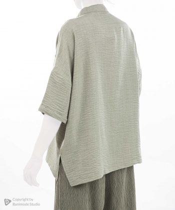 بلوز آستین کوتاه زنانه آر ان اس مدل 11272099