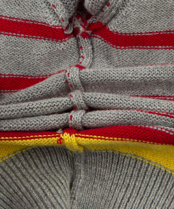 ژاکت بافتنی پسرانه راه راه جین وست Jeanswest