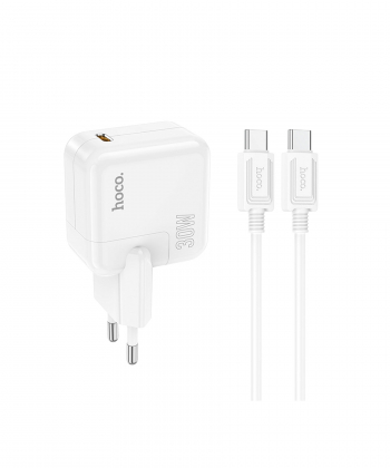 شارژر هوکو Hoco مدل C112A TYPE C TO TYPE C PD 30W