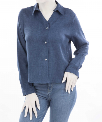 شومیز آستین بلند زنانه بهبود مدل 701400