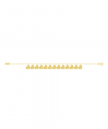 دستبند قلب میو گلد Mio Gold کد BR212