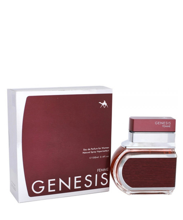 ادوپرفیوم شیرین زنانه لو شامو Le Chameau مدل Genesis Femme حجم 100 میلی لیتر
