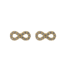 گوشواره بی نهایت میو گلد Mio Gold کد E493