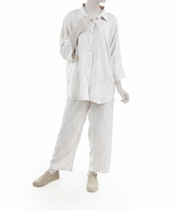 ست شومیز و شلوار زنانه نارین مد مدل 588