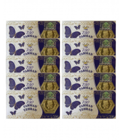 سکه گرمی طلا 18 عیار پارسیان تهران مدل K412 مجموعه 10 عددی