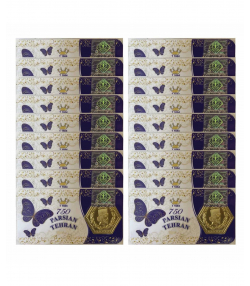سکه گرمی طلا 18 عیار پارسیان تهران مدل K412 مجموعه 18 عددی