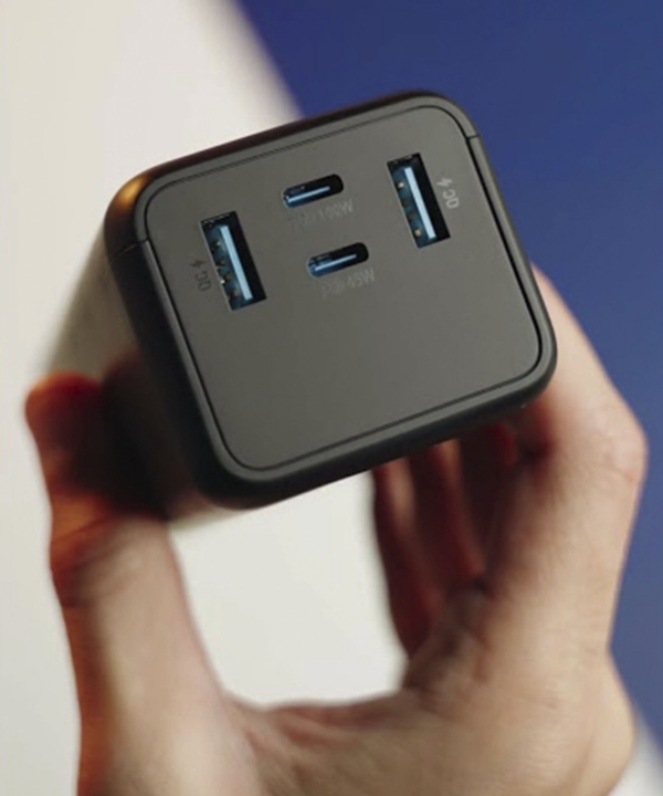 پاوربانک POWEROLOGY مدل ONYX 30000MAH 100W DUAL USB-C