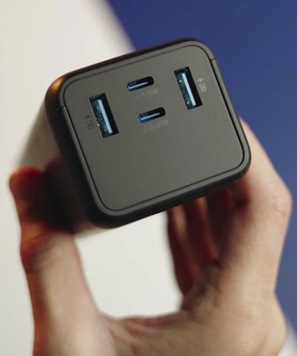پاوربانک POWEROLOGY مدل ONYX 30000MAH 100W DUAL USB-C