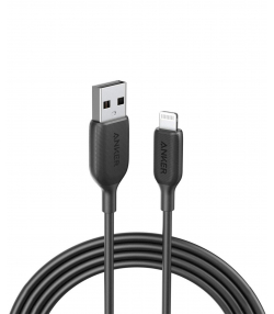 کابل تبدیل USB به Lightening انکر مدل A8813 به طول 1.8 متر