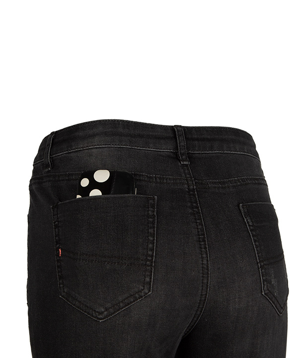 شلوار جین زاپ دار زنانه جین وست Jeanswest