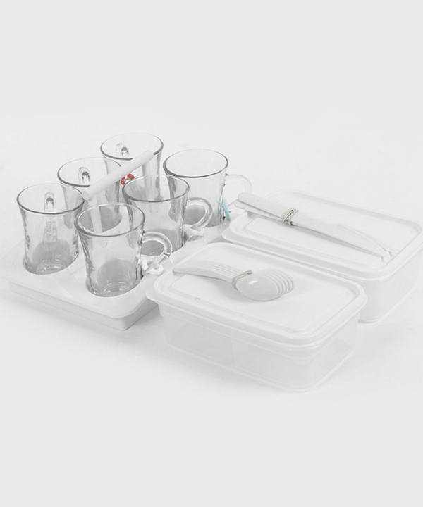سرویس چای خوری و صبحانه خوری 6 نفره تاپکو Tapco مدل الگانس