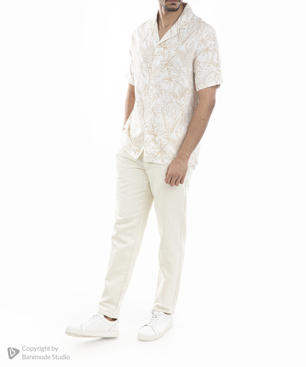 پیراهن لینن مردانه جوتی جینز JootiJeans کد 41533073