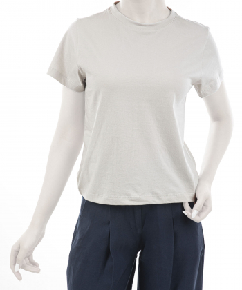 تیشرت آستین کوتاه نخی زنانه ریس مدل 1060037