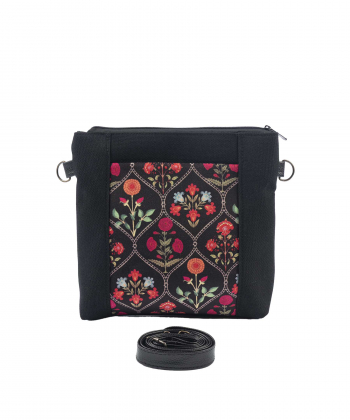 کیف دوشی پارچه ای زنانه وندی مدل 1036