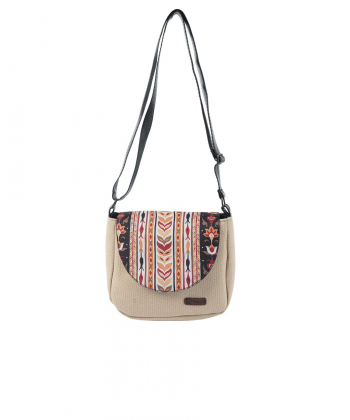 کیف دوشی پارچه ای زنانه وندی مدل 1130