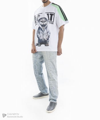 تیشرت آستین کوتاه مردانه لوسیفر مدل am-lus-M21003