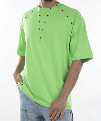 تیشرت آستین کوتاه مردانه لوسیفر مدل M21212