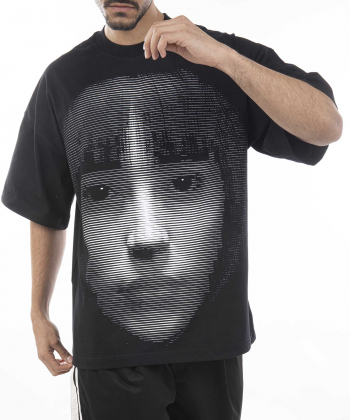 تیشرت آستین کوتاه مردانه لوسیفر مدل am-lus-M21132