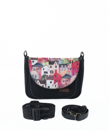 کیف دوشی پارچه ای زنانه وندی مدل 1028