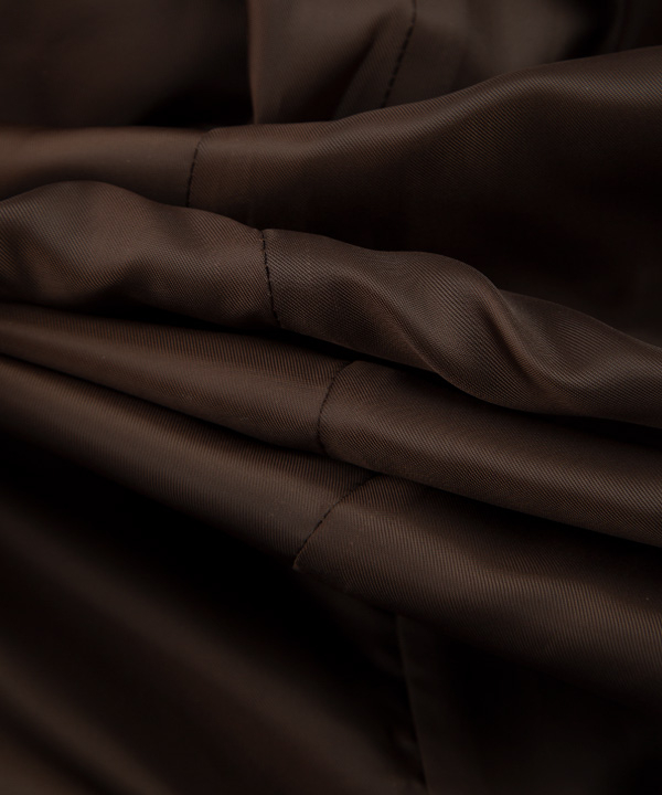 بارانی چرم زنانه قهوه ای چرم مشهدMashhad leather مدل B0445
