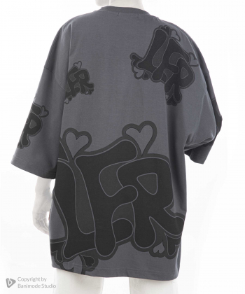 تیشرت آستین کوتاه زنانه لوسیفر مدل W22414