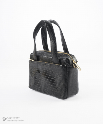 کیف دوشی چرم طبیعی زنانه منط مدل F123