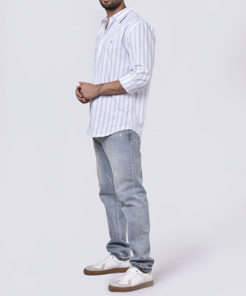 پیراهن آستین بلند مردانه بادی اسپینر Body Spinner کد 7151