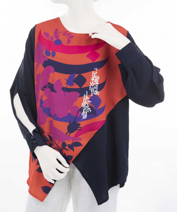 بلوز آستین بلند زنانه طاقه چیان مدل am-tagh-1510