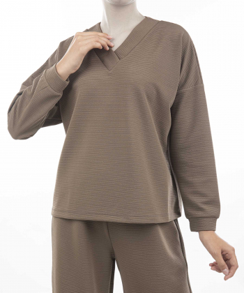 تیشرت آستین بلند زنانه جوتی جینز مدل S33771354