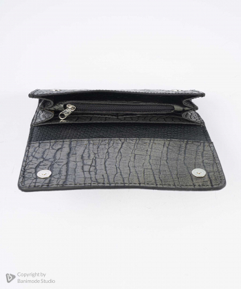 کیف پول چرم طبیعی زنانه منط Mante مدل D133