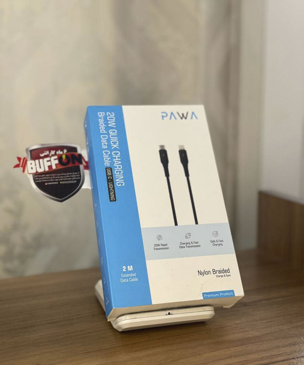 کابل شارژر PAWA-27W QUICK CHARGINF DATA CABLE LIGHTNING