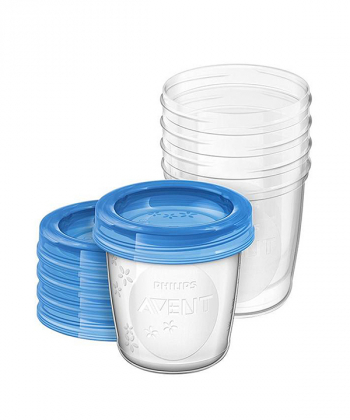 پک ده عددی ظروف نگهدارنده شیر اونت Avent مدل SCF612/10