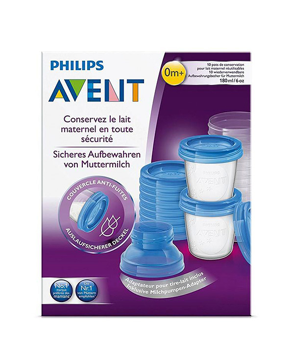  ظروف نگهدارنده شیر اونت Avent مدل SCF612/10