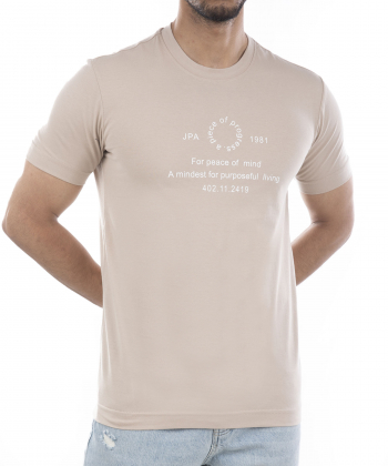 تیشرت آستین کوتاه مردانه جامه پوش آرا مدل 4011012419