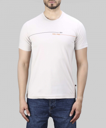 تیشرت آستین کوتاه مردانه جامه پوش آرا مدل 4011012420