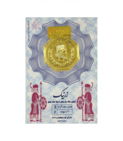 سکه گرمی طلا 18 عیار زر نیک گلد مدل 005