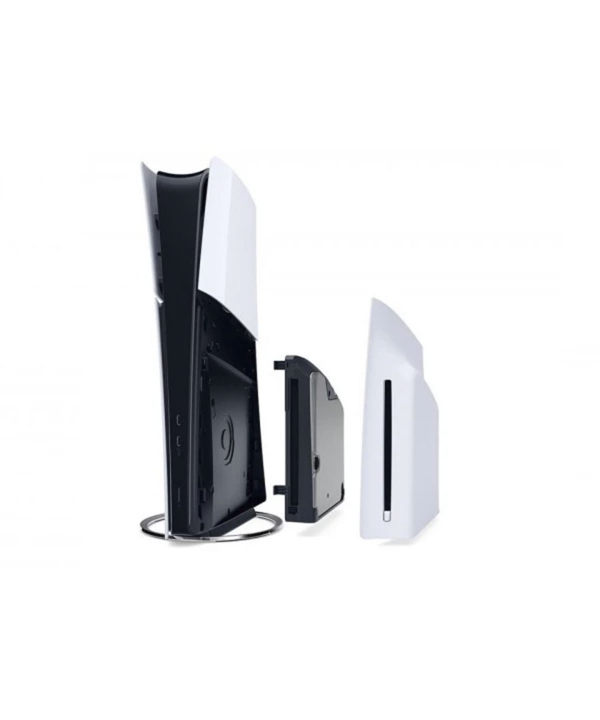 کنسول بازی سونی مدل Playstation 5 Slim Drive ظرفیت 1 ترابایت (اروپا)+ دسته اضافه سفید