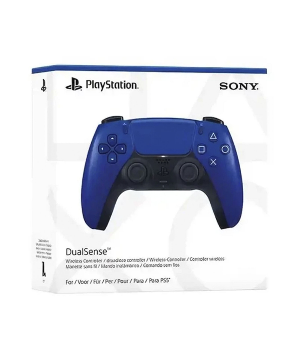 دسته PS5 کربنی مدل DualSense Cobalt Blue
