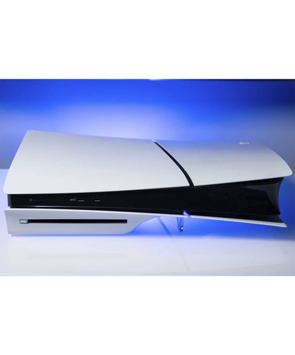 کنسول بازی سونی مدل Playstation 5 Slim Drive ظرفیت 1 ترابایت (اروپا) دسته اضافه سفید و پایه شارژ