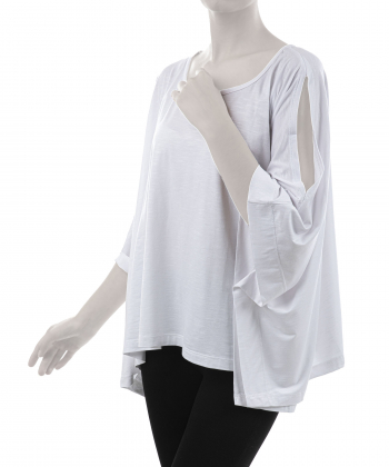 تیشرت آستین سه ربع زنانه آر ان اس مدل 11031342