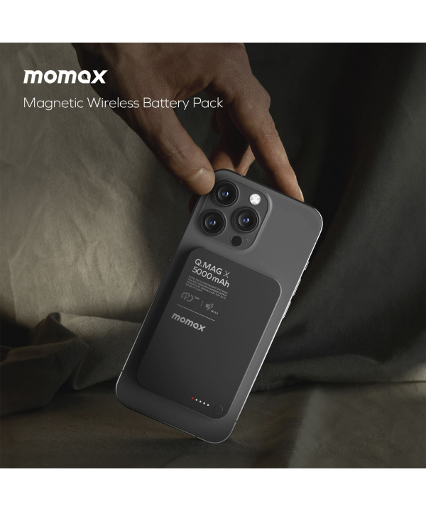 پاوربانک بی سیم مومکس Momax مدل Q.Mag X IP116